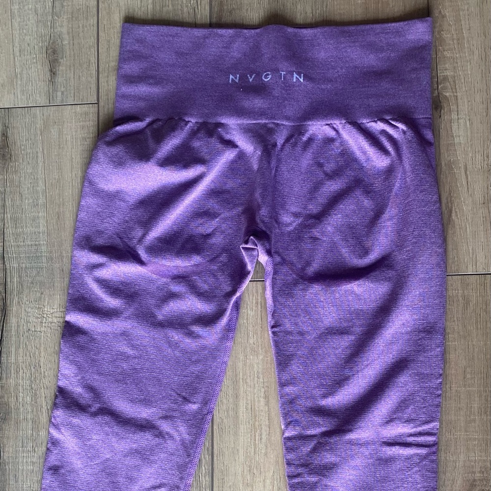 NVGTN Vibrant Purple Kids Leggings